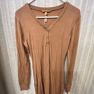 Brand New Skims pajama Henley dress